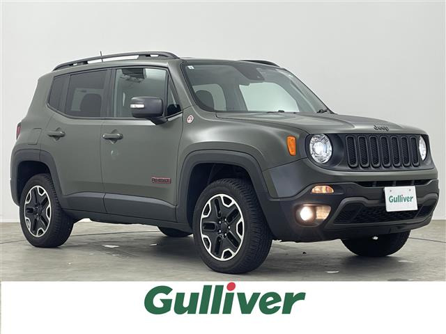 レネゲード マットグリーン 4WD 修復歴無し