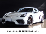 ★2周年記念特選車★20y718ケイマンGT4(ホワイト)MT.クロノPKG.パークアシスト