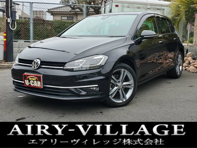 ゴルフ TDI ハイライン マイスター ディーゼル ユーザー買取車/純正ナビ/Bカメラ/黒...