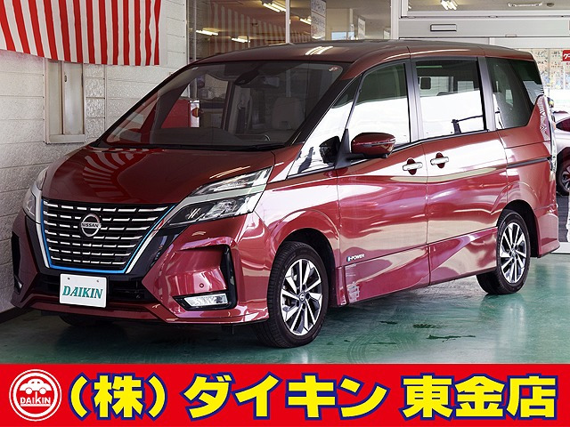 セレナ 1.2 e-POWER ハイウェイスター V プロパイロット ツインナビTV アラモニ