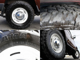 DEANクロスカントリー16インチAW&times;ジオランダータイヤ(255/85/16)をインストール済!ホイールブラック塗装しました!!