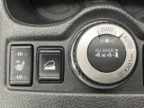 【オールモード4×4】2WD/4WDモードを手軽に切り替え可能。燃費重視の2WD、スタック時に役立つLOCK、AUTOモードでは4WDの配分を自動で調整し、路面状況を問わず安定した走りをサポート。