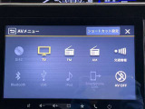 フルセグテレビ、DVD、CD、ブルートゥースオーディオなどが楽しめます。