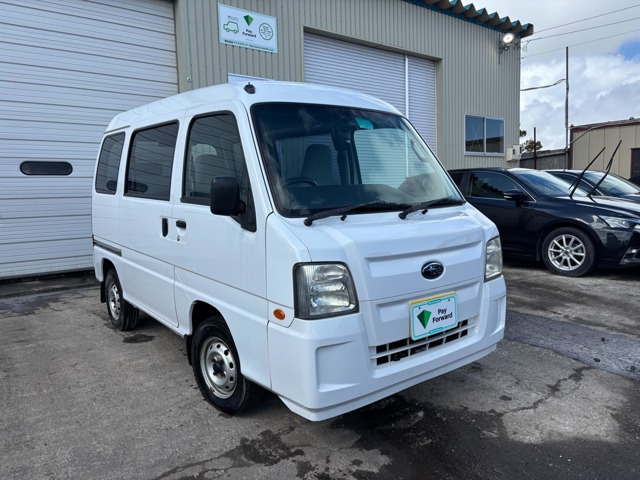 サンバー VB 4WD 両側スライドドア 4WD 検2年