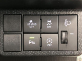 衝突軽減装置などのスイッチがこちら!不要な場合はこちらのスイッチを押してオフの選択ができます