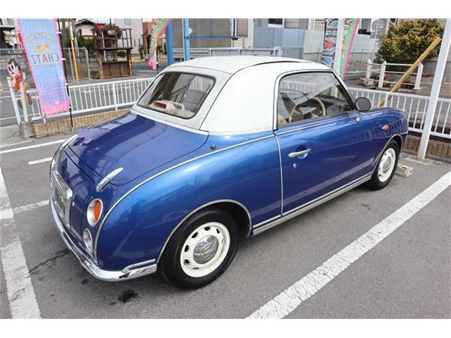 日産 フィガロ 1.0 ブルーメタリック全塗装 ターボ の中古車詳細