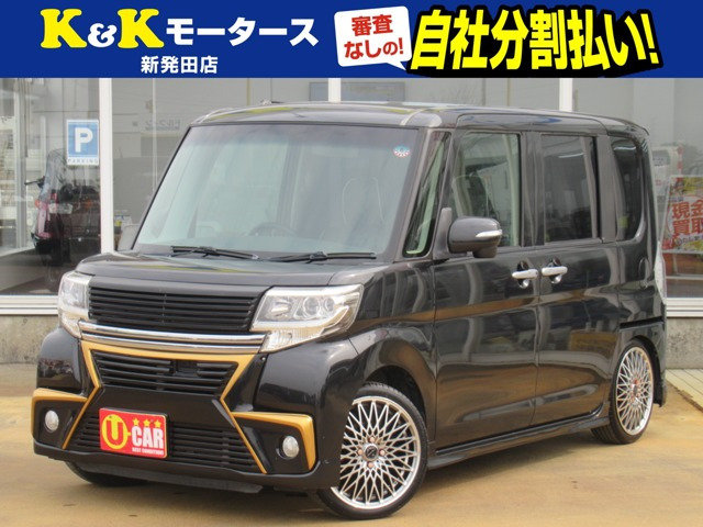 タントカスタム RS SA 関東仕入 ターボ ローダウン ナビ TV