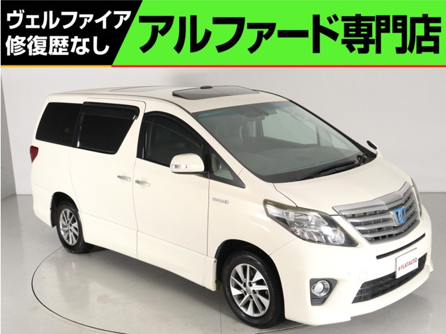 アルファードハイブリッド 2.4 SR プレミアムシートパッケージ 4WD プレミアムサウン...