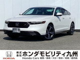 アコード e:HEVです!純正コネクトディスプレー、衝突低減ブレーキ、マルチビューカメラ、本革パワーシート、シートヒーター、LEDヘッド、純正18インチアルミホイール他、充実しています!