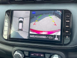 まるで上から見下ろしたように確認が出来るアラウンドビューモニターが装備されております!