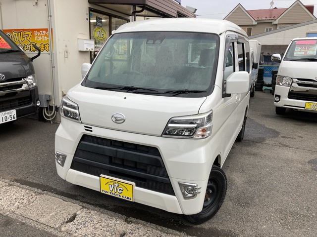 ハイゼットカーゴ クルーズ SAIII ハイルーフ 4WD AT 両側スライドドア LEDヘッドライト