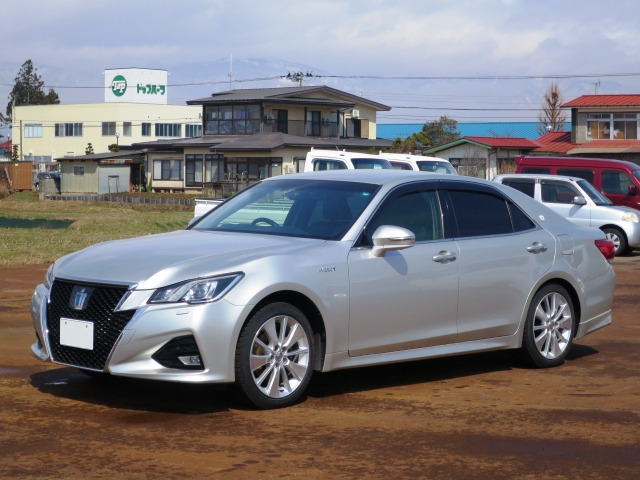 クラウン ハイブリッド 2.5 G Four 4WD ナビ 衝突安全