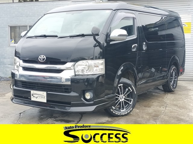ハイエース 2.7 GL ロング ミドルルーフ 4WD 4型フェイス フリップダウン フルセグ