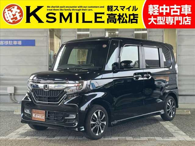 N-BOXカスタム G L 社外ナビ・バックモニター・片側電動ドア