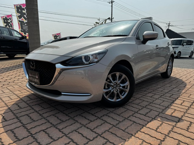 MAZDA2 1.5 15S サンリットシトラス 前席シートヒーター/360°ビューモニター
