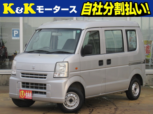 エブリイ PA ハイルーフ 4WD 関東仕入 検8年3月 社外CD ETC Tチェーン