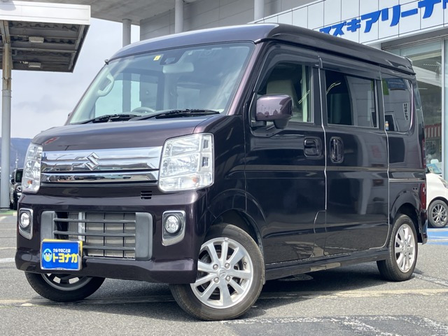 エブリイワゴン PZターボ ハイルーフ 4WD ナビTV Bカメラ HID ETC ワンオーナー