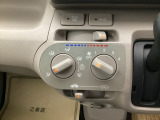 エアコンの、操作部分も、スッキリとして、使いやすいですよ。