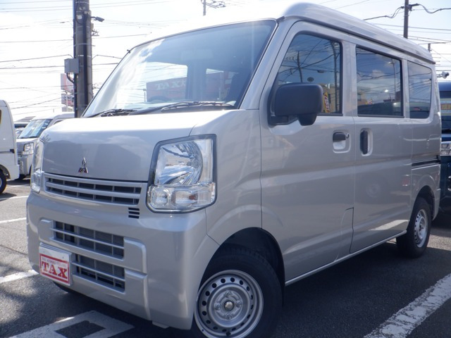 ミニキャブバン E ハイルーフ 届出済未使用車 スピーカー付ラジオ
