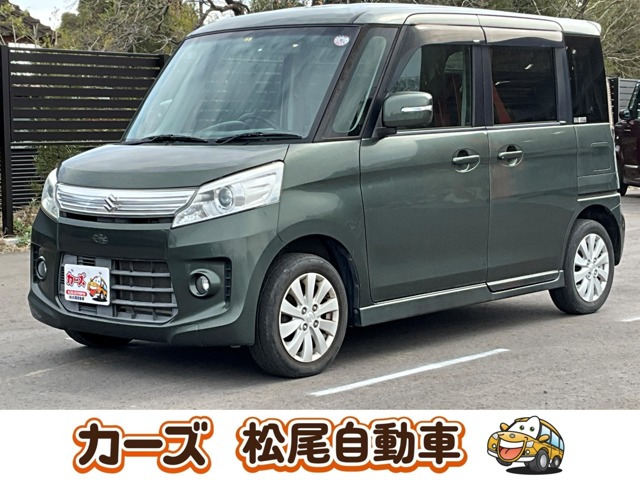 スペーシアカスタム XS 両側電動 フルセグナビ Bluetooth DVD