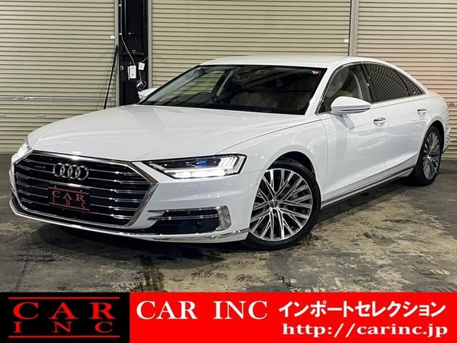 A8 L 60 TFSI クワトロ コンフォート パッケージ 4WD 茶革シート 20インチ純正AW B&a...