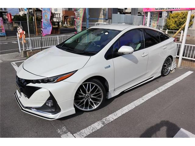 プリウスPHV 1.8 A プレミアム モデリスタフルエアロ 外品19アルミ