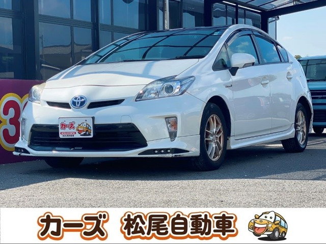 プリウス 1.8 S ナビ TV ETC Pスタート TRDスポイラー