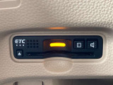 【ETC】高速道路の料金所はストレスなく通過!遠方へのお出かけには必須のアイテムです!当店でセットアップ実施しておりますのでご納車当日からご利用いただけます!