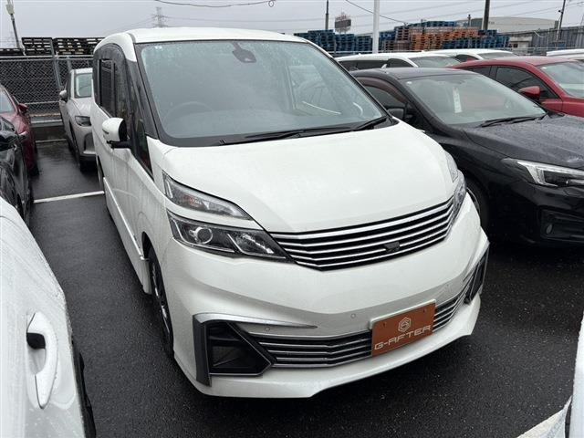 セレナ 2.0 ライダー 純正9型ナビ後席モニター全方位プロパイ