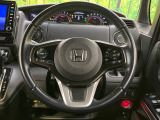 【ステアリングスイッチ】運転中、前方から目線をそらすことなく、オーディオ等の操作が可能な便利機能!安心&快適なドライブを演出してくれます♪