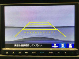 【バックカメラ】運転が苦手な方も車庫入れラクラクです!ギアをリバースに入れれば自動的に切り換わりますので、面倒な操作は不要です♪狭い駐車場もお車を傷つけず安心ですね!