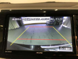 後方の死角を軽減し、狭い場所での切替しや駐車もしやすくなるバックモニターを装備しています。