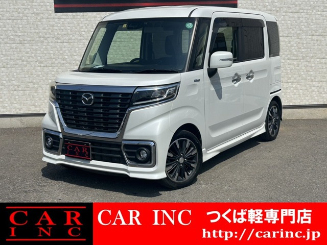 フレアワゴン カスタムスタイル ハイブリッド XS 社外メモリーナビ 両側パワースライ...