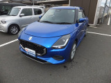 令和6年式 スイフト ハイブリッドMX 入荷です。 色はフロンティアブルーパール 衝突被害軽減ブレーキ リモコンキー CVT