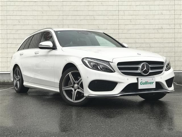 Cクラスワゴン C200 スポーツ 本革仕様 本革シート 修復歴無し