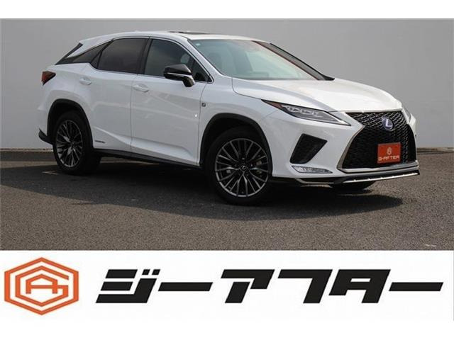 レクサス RX 450h Fスポーツ サンルーフ12型ナビTV黒革360°電動Rゲート  