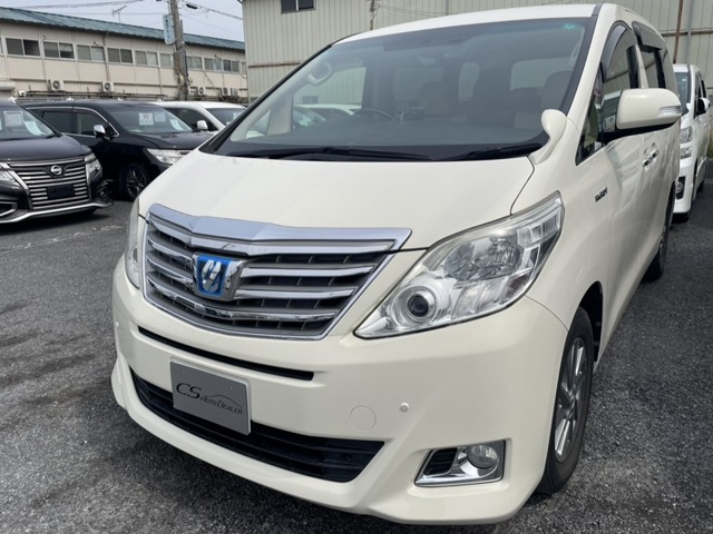 アルファードハイブリッド 2.4 X 4WD 禁煙/福祉車脱着車いす式/両側自動ドア/