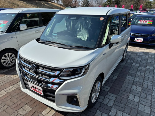 ソリオ 1.2 ハイブリッド(HYBRID)  MZ 4WD 登録済未使用車 衝突被害軽減ブレーキ HUD