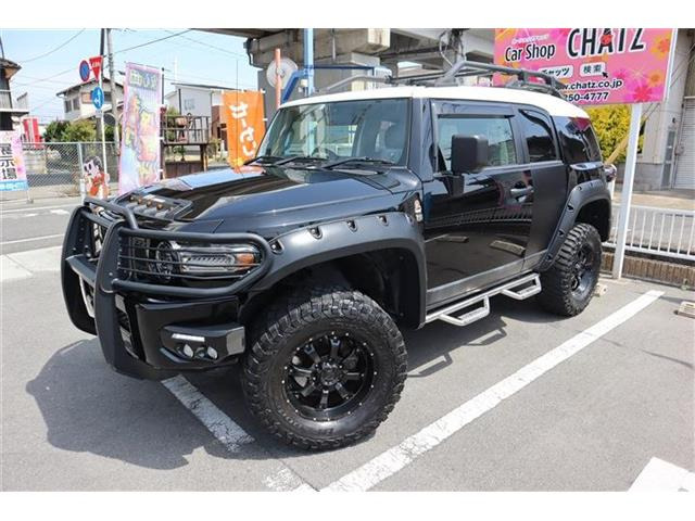 FJクルーザー 4.0 ブラックカラーパッケージ 4WD 切替4WD US北米グリルガード