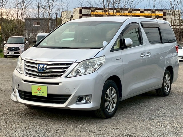 アルファードハイブリッド 2.4 G 4WD ナビ 後席モニター 両PスラD クルコン