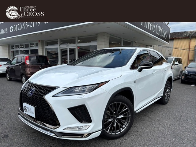 RX 450h Fスポーツ 4WD 後期型・赤革・サンルーフ・Bluetooth