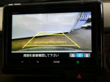 バックカメラで駐車も安心です。
