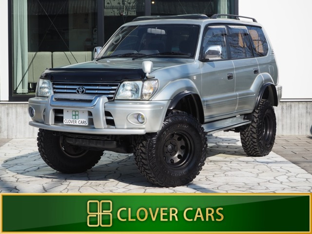 ランドクルーザープラド 3.0 TX ディーゼル 4WD 公認ボディーリフトアップ・サビ無し...