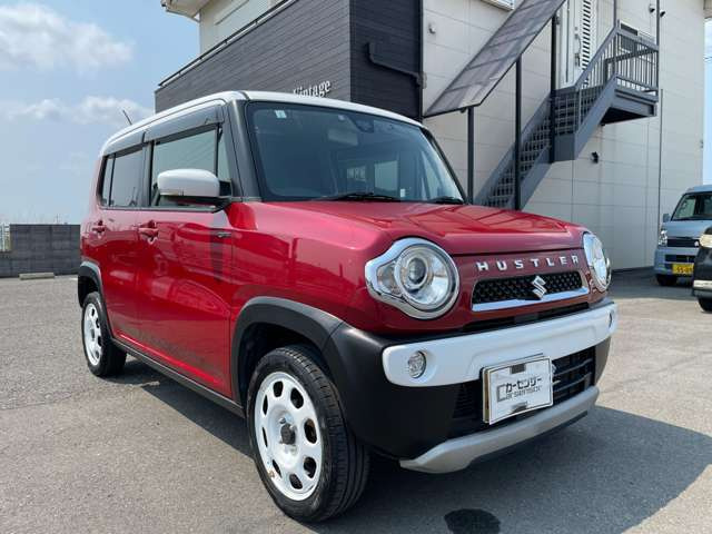 ハスラー Jスタイル　フェニックスレッド　大、中 ハスラー Jスタイル 特別仕様車が新入荷！！！【群馬でハスラー