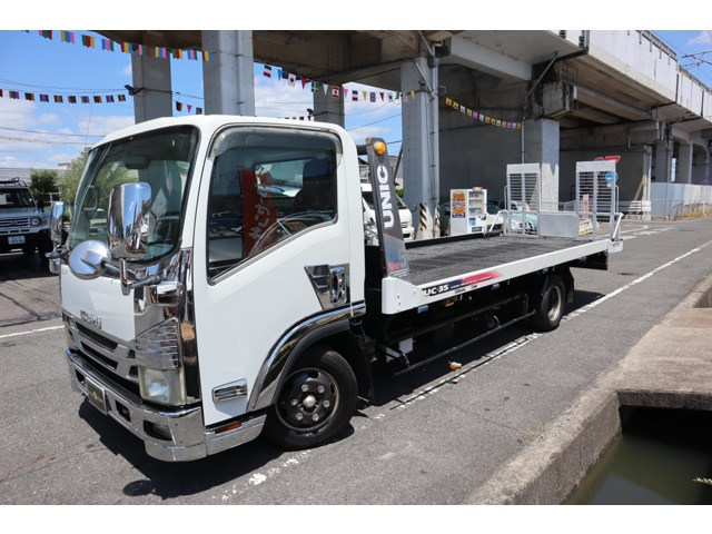 エルフ  ユニックNE05積載 6MT ディーゼルターボ