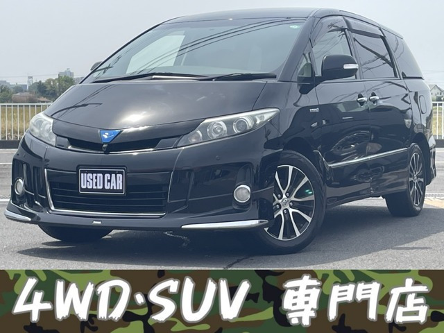 エスティマハイブリッド 2.4 アエラス 4WD モデリスタ 電動バックドア ナビ BT カメラ