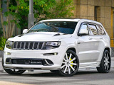 グランドチェロキー SRT8 4WD SARONA製エアロ FORGIATO24in KOOKSマフラ-