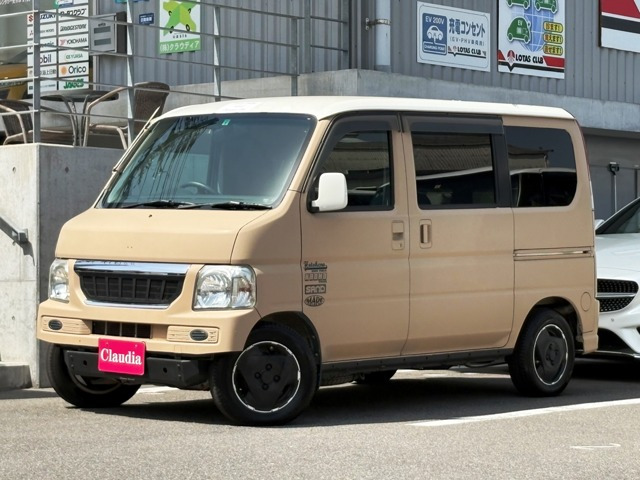 バモス L ベージュツートン全塗装済 ETC キーレス