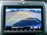 後方確認はバックカメラにお任せ♪後退時に便利で、駐車が楽になります♪