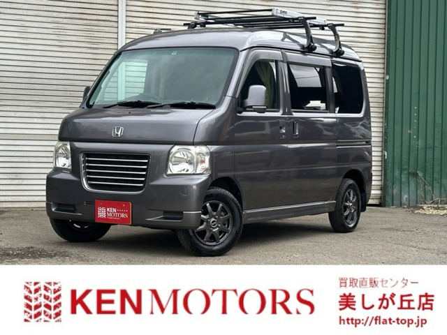 バモスホビオ L 4WD キャンピング仕様/社外ナビ/ETC/エンスタ